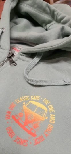 VanOne BULLI FACE USED ZIP Hoodie