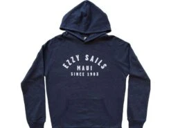 Ezzy Sails Hoody Melange Mid Blue