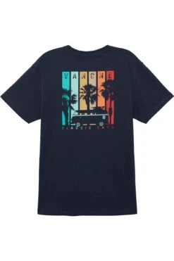 VanOne Retrostripes Men T-Shirt -Zwemer 580200