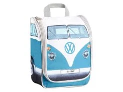 VW HANGING TRAVEL TOILETRY BAG BLUE