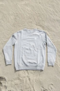 Ezzy Sails Sweater Grey Melange -Zwemer 601995