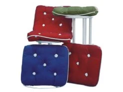 Kapok Kussen Blauw Enkel